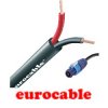 Спикерный кабель 2x2,5мм.кв., Speakon, 5м, огнестойкий - Eurocable S21FX225M5Y