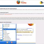  Mozilla Firefox for HP Virtual Solutions