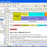 Apache OpenOffice 3.4 Writer