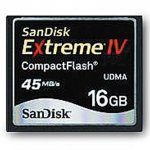 Sandisk Extreme IV CompactFlash