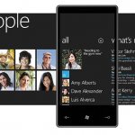 Windows Phone 7 Series People Hub        Microsoft