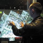 Так выглядел прототип Multi-touch в феврале 2007-го в музее Microsoft в Редмонде