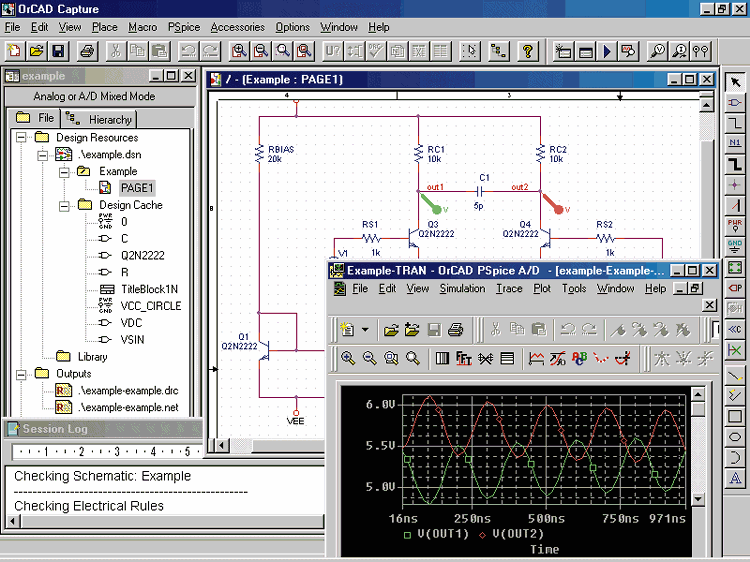 Графический редактор схем. ORCAD 9.2 / 10. САПР Cadence ORCAD;. ORCAD детали названия. ORCAD симуляция схем.