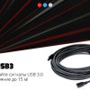 Высокоскоростной удлинительный кабель Kramer CA-USB3/AAE доступен для заказа в OCS