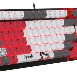 Клавиатура A4Tech Bloody S98 Naraka механическая черный/красный