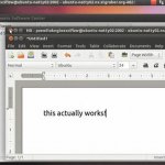   AbiWord   Ubuntu 11.04     