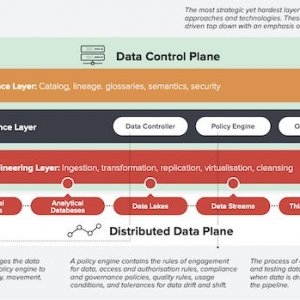 Этот схема объясняет, как уровень управления в плоскости контроля данных может помочь в управлении облачными данными. Источник: Immuta/IDC