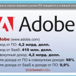 Adobe (www.adobe.com).   : 4,2 . .   SaaS: 410 . .  : 4,2 . .       : 98%.    SaaS    : 9,9%.