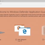 Windows Defender Application Guard         
