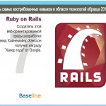 Ruby on Rails.    -           Google.