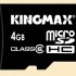  4-  microSDHC Kingmax
