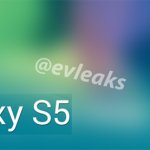      @evleaks       Samsung  Galaxy S5