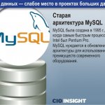  MySQL. MySQL    1995 .,     Intel  Pentium Pro. MySQL         .