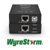  KVM 1080p  UTP, c PoC  USB 2.0 (1080p: 70 ) - WyreStorm EX-80-KVM